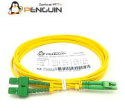 SC/APC to LC/APC Duplex Patch Cord Single-mode