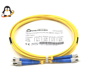 FC/UPC - FC/UPC Patch Cord SM 9/125, Duplex 3.0 mm - LSZH