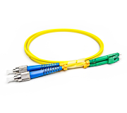 FC/UPC to LC/APC Duplex Patch Cord Single-mode