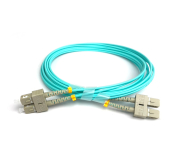 SC/UPC Duplex OM3 Multimode 50/125µm Fiber Patch Cord