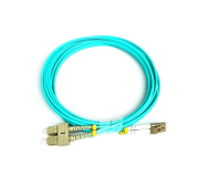 SC/UPC to LC/UPC Duplex Patch Cord Multi-mode OM3 ยาว 3 เมตร