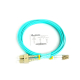 SC/UPC to LC/UPC Duplex Patch Cord Multi-mode OM3 3M Fiber Optic Cable