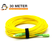 สายไฟเบอร์ออปติก Patch Cord SC/APC ยาว 30 เมตร สายไฟเบอร์ออปติก Patch Cord SC/APC ยาว 30 เมตร