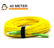 สายไฟเบอร์ออปติก Patch Cord SC/APC ยาว 40 เมตร สายไฟเบอร์ออปติก Patch Cord SC/APC ยาว 40 เมตร