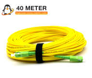 สายไฟเบอร์ออปติก Patch Cord SC/APC ยาว 40 เมตร
