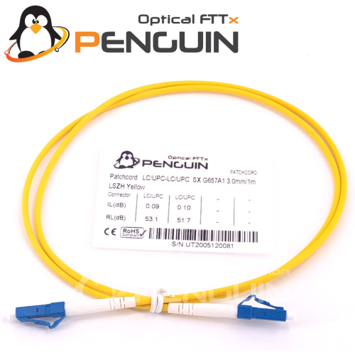 LC/UPC - LC/UPC Patch Cord 3.0mm OS2 9/125 μm - LSZH (ขายส่ง)