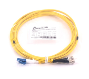 LC/UPC to ST/UPC Patch Cord SM 9/125, Duplex 3.0 mm - LSZH
