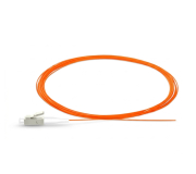 สายไฟเบอร์ออฟติก Pigtail LC/UPC OM2 Multi-mode LSZH 1 เมตร