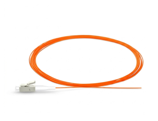 Fiber Optic Pigtail LC UPC MM OM2 0.9mm 1M LSZH สายไฟเบอร์ออฟติก