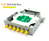 DIN Rail Terminal Box 6 ST (กล่องโลหะ) ยีดรางปีกนก