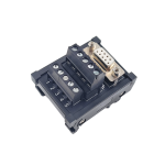 DB9 Terminal Board (Female Connector) ยึดรางปีกนก