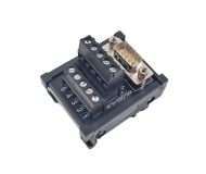 DB9 Terminal Block Adapter H-Type ตัวผู้ แบบขันสกรู