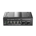 2.5G Industrial Unmanaged Switch 4 Port + 2 SFP (10G) 