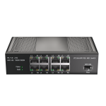 2.5G Industrial Unmanaged Switch 8 Port + SFP (10G)