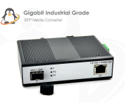 Gigabit Industrial SFP Converter (10/100/1000)