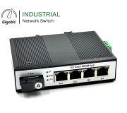 Gigabit Industrial Switch 4GE + SC Fiber 1310 (A) WDM Gigabit Industrial Switch 4GE + SC Fiber 1310 (A) WDM