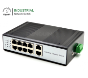 Industrial Gigabit Switch 8 Port + 2 Uplink