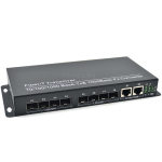 SFP Switch 8 Port + 2 Gigabit Uplink