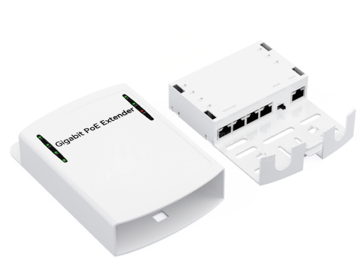 Gigabit Outdoor PoE Extender 1 ออก 4 กันน้ำ รุ่น FSPOE104-G