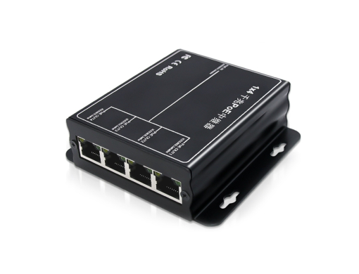 1x4 Gigabit PoE Extender HX-POE104/G ขยายสัญญาณ PoE 1 เข้า 4 ออก รองรับ Gigabit 90W