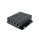 1x4 PoE Extender 10/100M รองรับ IEEE802.3af/at กำลังไฟ 30W วัสดุอะลูมิเนียม