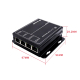 1x4 PoE Extender 10/100M รองรับ IEEE802.3af/at กำลังไฟ 30W วัสดุอะลูมิเนียม