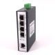5 Port Full Gigabit Industrial PoE Switch (4 PoE + 1 Uplink)