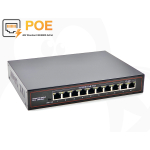 PoE Switch 8 PoE (10/100) + 2 Uplink (10/100)