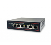 Gigabit PoE Switch 4 Port + 2 Uplink (isolation)