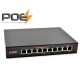 Gigabit PoE Switch 8 Port + 2 Gigabit Uplink