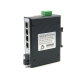 Gigabit Industrial PoE Switch 4 Port + Uplink Fiber 1310nm (A) WDM อุปกรณ์จ่ายไฟ มาตรฐาน IEEE 802.3af/at 