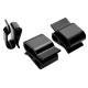 Solar Cable Clip คลิปล็อกสายไฟแผงโซล่าเซลล์ รุ่นหนาพิเศษ แบบเซต คลิปล็อกสายไฟแผงโซล่าเซลล์ Solar Cable Clip สีดำ สำหรับจัดระเบียบสาย DC ใต้แผง