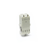 Multi-mode Fiber Optic Duplex Adapter OM2 แบบ No Flange