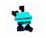 SC Duplex OM3 Multi-mode Adapter สำหรับสายไฟเบอร์ออฟติก