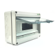 HT-12 Outdoor Distribution Box (IP65) เป็นกล่องกันน้ำสำหรับติดตั้งเซอร์กิตเบรกเกอร์ภายนอก รองรับ 12 ช่อง พร้อมมาตรฐาน IP65 ป้องกันน้ำและฝุ่น เหมาะสำหรับการใช้งานทั้งภายในและภายนอกอาคาร