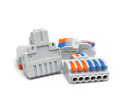 KV426 ขั้วต่อสายไฟ 2 ทาง 6 ช่อง (Quick Wire Connector)