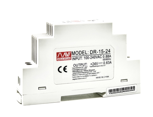 Din-Rail Switching Power Supply 24V / 0.63A (15W) Switching Power Supply แบบยึดรางปีกนก กำลังไฟ 15 วัตต์ 24 Volt
