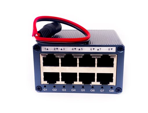  [Mini] Gigabit 8-port industrial switch