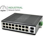 Industrial Gigabit Network Switch 16 Port + 2 SFP