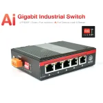 Gigabit Industrial Switch 5 Port (AI) ยี่ห้อ DJA รุ่น DJA-G0410GI