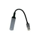 อะแดปเตอร์ USB 3.0 เป็น Gigabit RJ45 เชื่อมต่ออินเทอร์เน็ตผ่านสาย LAN ด้วยความเร็วสูงสุด 1000 Mbps ใช้งานง่ายด้วย Plug & Play ไม่ต้องติดตั้งไดร์เวอร์