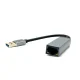 อะแดปเตอร์ USB 3.0 เป็น Gigabit RJ45 เชื่อมต่ออินเทอร์เน็ตผ่านสาย LAN ด้วยความเร็วสูงสุด 1000 Mbps ใช้งานง่ายด้วย Plug & Play ไม่ต้องติดตั้งไดร์เวอร์