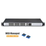 Gigabit L2 Managed Switch 24 Port + 2 Uplink + 4 SFP