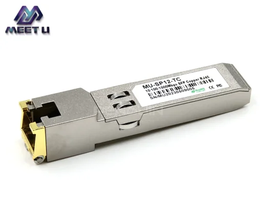 SFP 1.25G to RJ45 Module ตัวแปลงชนิด Small Form-Factor Pluggable สำหรับใช้แปลง SFP Port ความเร็ว 1.25G