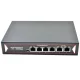 Full Gigabit PoE Switch 4 Port + 2 Uplink มีฟังก์ชั่น Isolation