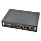 Full Gigabit PoE Switch 4 Port + 2 Uplink มีฟังก์ชั่น Isolation