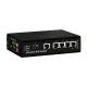 Gigabit Industrial PoE Switch 6 Port (4 PoE + 1GE + SFP) ประกัน 2 ปี