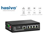 Full Gigabit Industrial PoE Switch 6 Port (4PoE + 1GE + SFP)