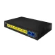 Hybrid PoE Switch 8 POE (10/100) + 2 Gigabit Uplink (95W) hasivo รุ่น S1100P-8F-2G-SE