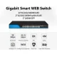 managed switch 26 port hasivo รุ่น S2800W-24G-2TS-SE